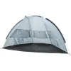 site pas cher CAMPZ AL UV 50+ Sun Shelter Trapezium, Gris/bleu 8