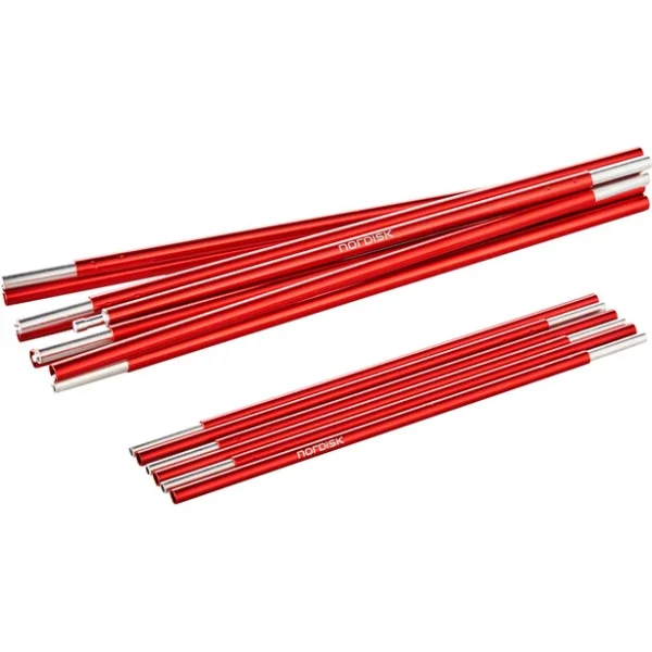 le grand escompte Nordisk Telemark 2.2 PU Sparepoles, Rouge 1
